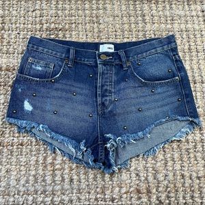 Amuse Society Studded Shorts size 27